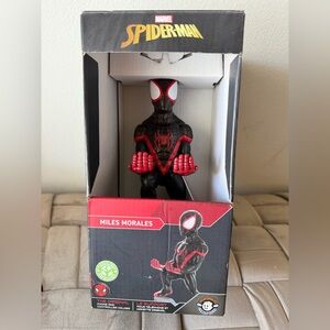Marvel Spider-Man Miles Morales Action Figure Holder Controller Phone New!